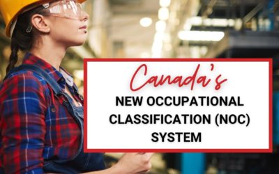 Canada’s new occupational classification (NOC) system